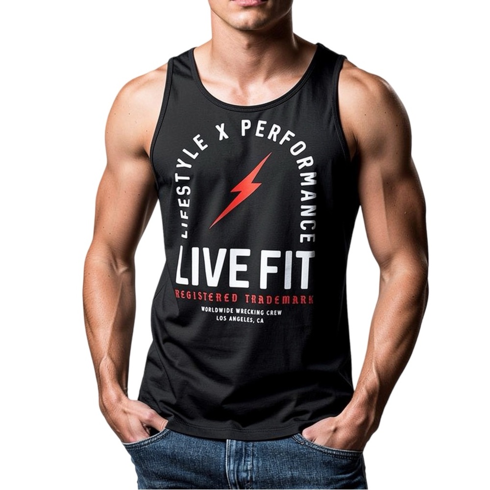 Men's LIVE FIT Tank Top NWT